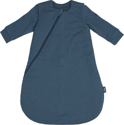 Jollein Newborn Slaapzak 60cm 3-in-1 Basic Stripe - Jeans Blue