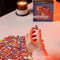 UNIDRAGON Houten Puzzel Voor Volwassenen Abstractie - Gelijktijdige Abstractie - 100 stukjes - 21,7x21,7 cm