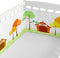 Wiegbeschermer HappyFriday Mr Fox Dogs Multicolour 210 x 40 cm