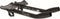 STUUR CLIP-ON FASTBLACK2 370MM 35MM ZWART