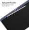 imoshion Tablet Hoes - Geschikt voor Samsung Galaxy Tab S9 11.0 inch - Trifold Hardcase Bookcase - Paars