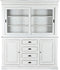 Display Standaard Home ESPRIT Wit Kristal Mangohout 170 x 45 x 200 cm