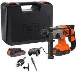 BLACK+DECKER BCD900E2K-QW - Boorhamer - 3 functies - Oranje/Zwart