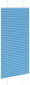 vidaXL - Plissé - rolgordijn - 60x150 - cm - stofbreedte - 59,4 - cm - polyester - blauw