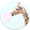 PopSockets Bubblegum Giraffe - Houder - Multi-color