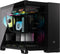 Corsair 2500X - Micro Tower PC - Gehard glas - Zwart