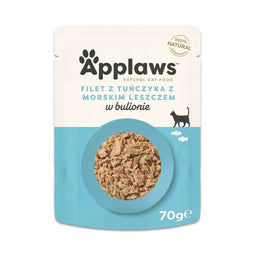 Kattenvoer Applaws Tuna fillet with sea bream in broth Vis 70 g