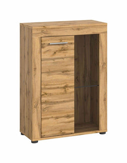 Furnilux Jam - Vitrinekast - 35x60x86cm - Eiken