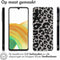 iMoshion Hoesje Geschikt voor Samsung Galaxy A33 Hoesje Siliconen - iMoshion Design hoesje - Meerkleurig / Leopard Transparent