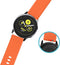 iMoshion Bandje Geschikt voor Samsung Galaxy Watch Active 2 (44mm) / Galaxy Watch Active 2 (40mm) / Galaxy Watch (42mm) / Galaxy Watch 40 mm / Galaxy Watch 3 41mm - iMoshion Siliconen bandje - Oranje