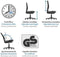 hjh office Head Point RS AL.P4 - Bureaustoel - Zwart