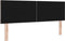 vidaXL - Hoofdbord - met - Diamantblokjes - Design - Taupe - 160 - cm - Stof