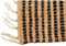 Tapijt Zwart Natuurlijk 70 x 1 x 140 cm (8 Stuks)