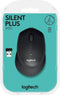 Logitech M330 Silent Plus - Draadloze Muis - 90% stiller - Zwart