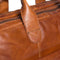 Justified leren aktetas cognac