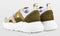 PS Poelman Year - Dames Leren Chunky Runner Sneaker - Beige Kaki Groen - Maat 38