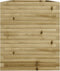 vidaXL - Plantenbak - 110x60x68,5 - cm - geïmpregneerd - grenenhout