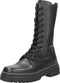 Gabor 71.723.27 - Veterboots - F-leest - Uitneembaar voetbed - Zwart - Maat 38.5