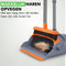 Travelhawk Stoffer en Blik - Verstelbaar 100-130cm - Ergonomisch - Grijs/Oranje