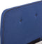 vidaXL - Bedframe - stof - blauw - 180x200 - cm