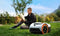 Segway Navimow i105E - Robotmaaier - 500 m² - Zonder Perimeterdraad - GPS RTK & AI - App bediening - Stil - 18 cm maaibreedte - Virtuele zones - Object herkenning - Alexa en Google smarthome ondersteuning