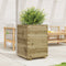 vidaXL - Plantenbak - 50x50x72 - cm - geïmpregneerd - grenenhout