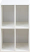 VDD - Vinyl lp platen kast - Opbergen lp platen - Platenspeler meubel - Wit