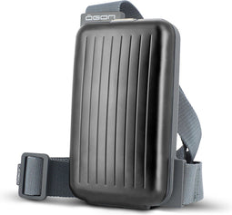 Ögon Designs Phone Bag Aluminium Telefoontas - Sling Bag - Zwart