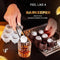 Neighbour's Friend XXL IJsbalvorm - Ronde ijsblokjesvorm voor whisky en cocktails - BPA-vrij platina siliconen (2 stuks)