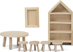 Lundby poppenhuis Houten poppenhuismeubels DIY - eetkamer