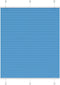 vidaXL - Plissé - rolgordijn - 110x100cm - stofbreedte - 109,4cm - polyester - blauw