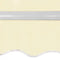 vidaXL - Luifel - handmatig - uittrekbaar - 600 - cm - crème