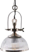 Riviera Maison Hanglamp - Brixton Factory Hanglampen Woonkamer Eetkamer - Zilver