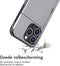 iMoshion Hoesje Geschikt voor iPhone 15 Pro Hoesje - Ruimte voor 2 pasjes - iMoshion Backcover met pasjeshouder - Grijs