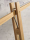 GOOD&MOJO Vloerlamp Kalimantan - Bamboe - 190x87x207cm - Scandinavisch,Bohemian - Staande lampen voor Woonkamer - Slaapkamer