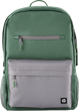 HP Campus Backpack - Laptoptas - 3 Compartimenten - Groen