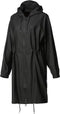 Rains Long W Jacket - Lange waterdichte jas - Verstelbare taille - 01 Black