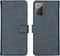 imoshion Hoesje Geschikt voor Samsung Galaxy Note 20 Hoesje Met Pasjeshouder - imoshion Luxe Bookcase - Donkerblauw