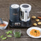 Béaba Babycook Smart® - 4-in-1 Stoomkoker & Blender - Geïntegreerde Weegschaal, Touchscreen & Recepten - Glazen Kom - Donkerblauw - Babyvoeding bereider