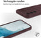 imoshion Hoesje - Geschikt voor Samsung Galaxy S23 Plus - EasyGrip Backcover - Aubergine