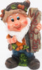 Tuinkabouter met welcome bord