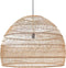 HK living hanglamp riet naturel 60 x Ø80
