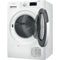 WHIRLPOOL FFTM1182NL - Warmtepompdroger - 8 Kg - Freshcare+ - Woolmark Blue