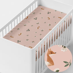 Onderlaken HappyFriday MINI Multicolour Roze 60 x 120 x 14 cm Fox