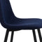 Set van 4 Kick eetkamerstoel Ted - donkerblauw