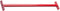 Swing King duikelstang 90cm staal - rood