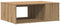 vidaXL - Salontafel - 90x67x33 - cm - bewerkt - hout - artisanaal - eikenkleurig