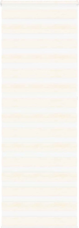vidaXL - Zebra - Blind - 80x230 - cm - stofbreedte - 75,9 - cm - polyester - marmerbeige