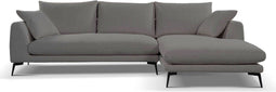 Tower living nottingham 2,5-al + chaise r - copenhagen 903 taupe