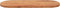 vidaXL - Tafelblad - ovaal - 140x60x3,8 - cm - massief - acaciahout